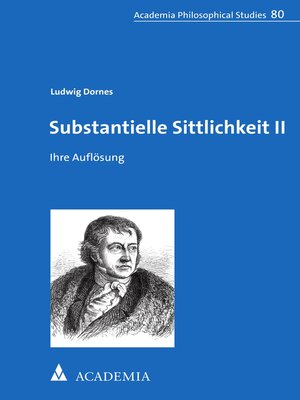 cover image of Substantielle Sittlichkeit II